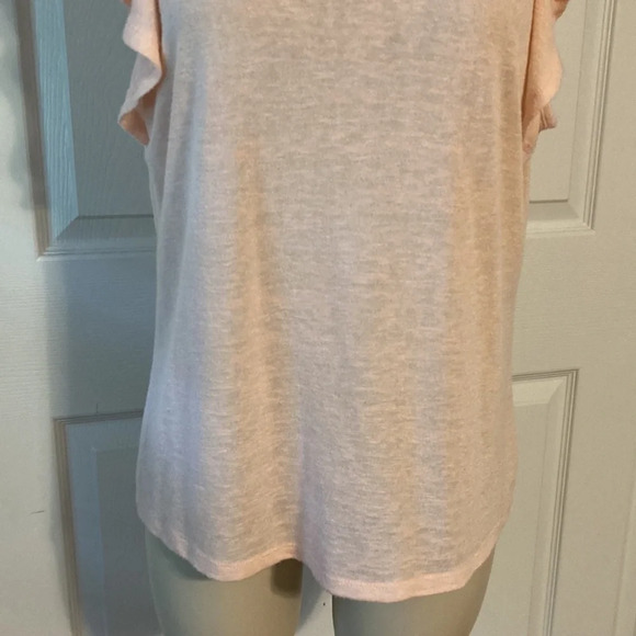 A New Day Pink Sleeveless Ruffled Top M - Picture 3 of 15